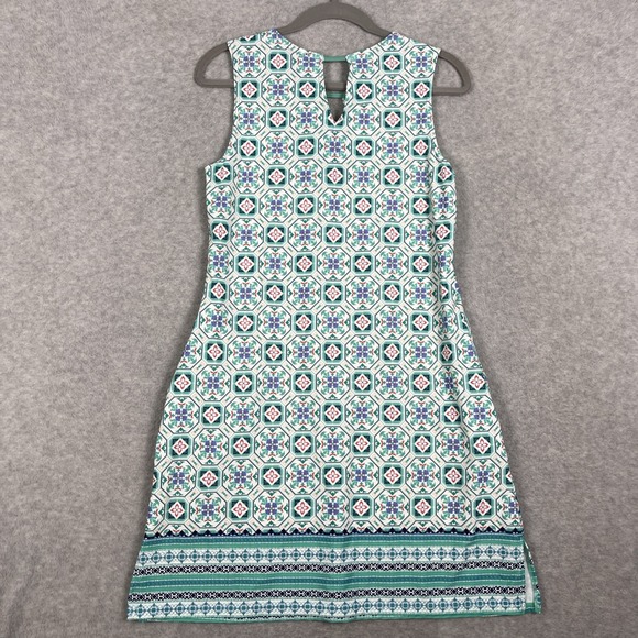 Aqua Et Sol UPF‎ 50+ Cover-Up Dress Geometric Print Womens Size S Resort Summer - Picture 2 of 10
